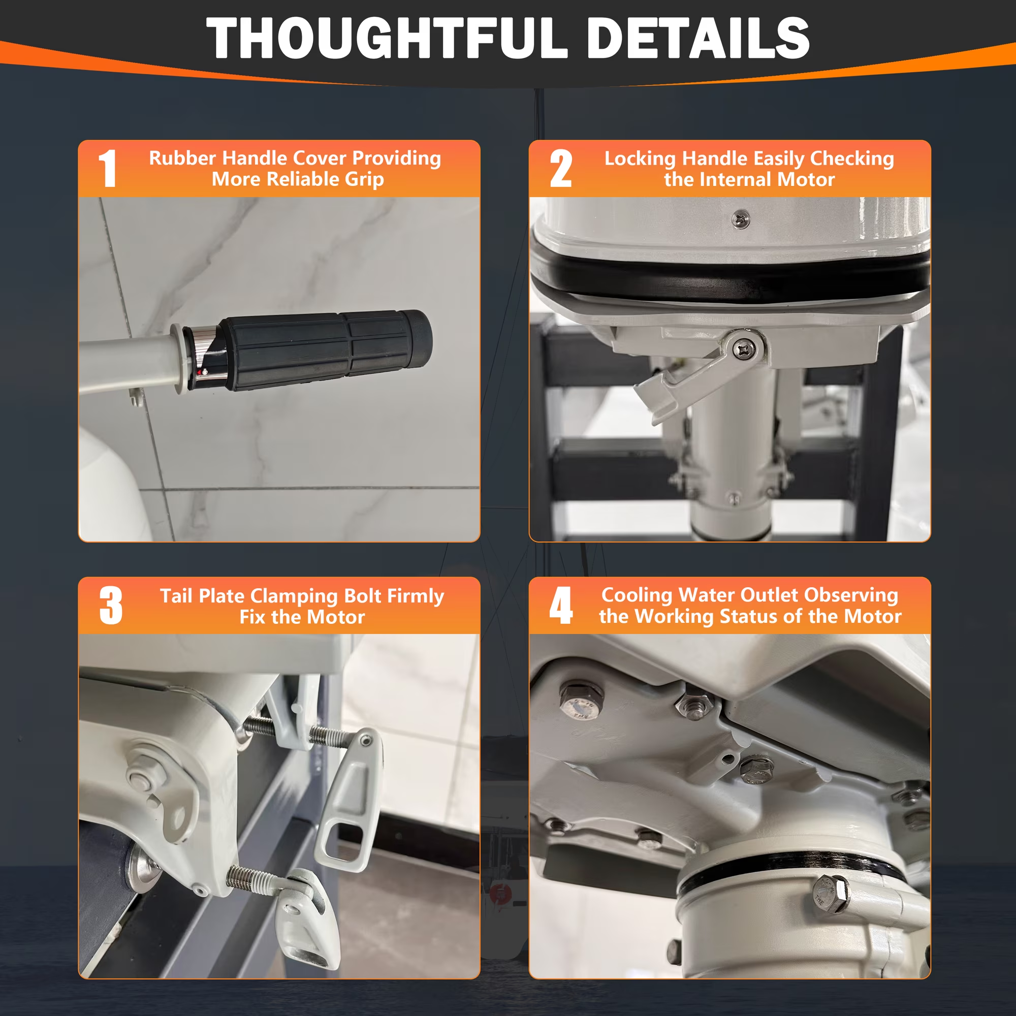 T5BS / 5HP 2-Stroke Outboard Motor – Lightweight Marine Engine for Small Boats
