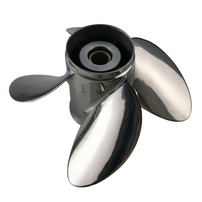 Outboard propeller, 4-blade, suitable for 50–130 hp engines