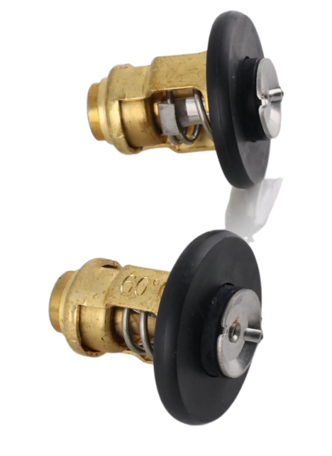 2Pcs 6FM-12411-00 Thermostat Replacement for Yamaha Outboard 20HP 24HP 25HP