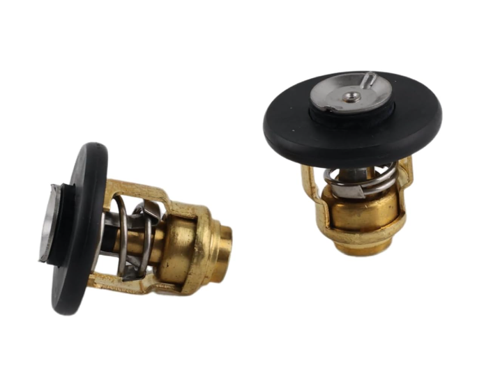 2Pcs 6FM-12411-00 Thermostat Replacement for Yamaha Outboard 20HP 24HP 25HP