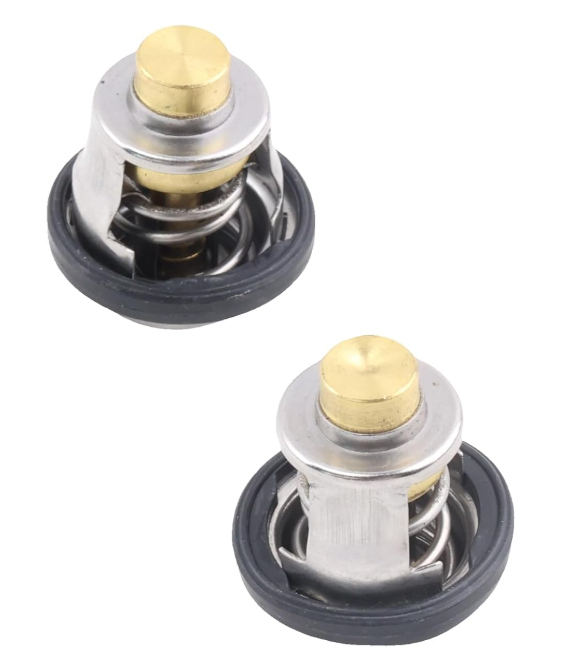 17670-93955 17670-93954 Thermostat （2pcs）Replacement for Suzuki Outboard 40HP 50HP 60HP